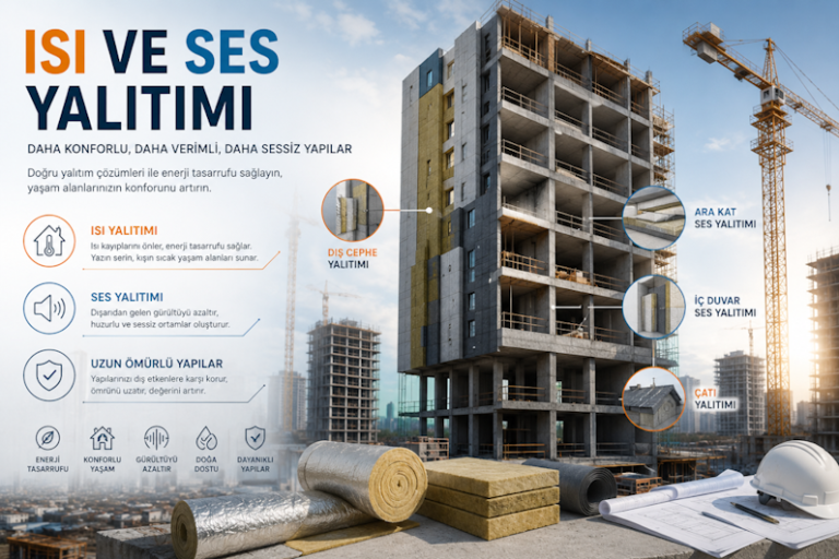 Isı ve Ses Yalıtımı Neden Önemlidir?
